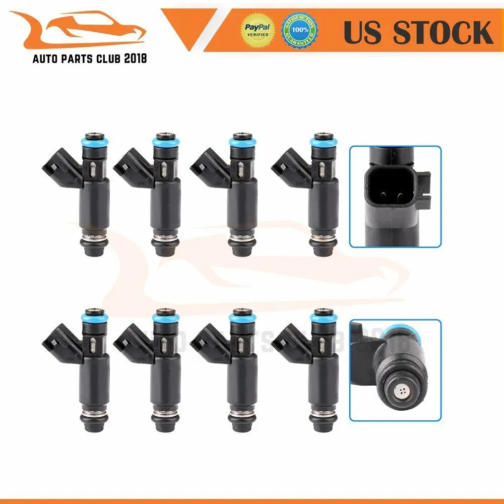 

Fuel Injectors For Chevy Silverado 1500 GMC Yukon Sierra 1500 5.3L 2002-2006