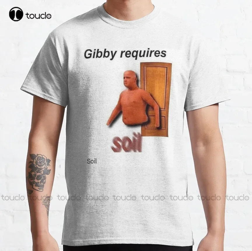 Gibby Requires Soil Classic Lord Farquaad Farquad Father Daddy Papa T-Shirt Mens Shirts Clearance Xs-5Xl Fashion Funny New