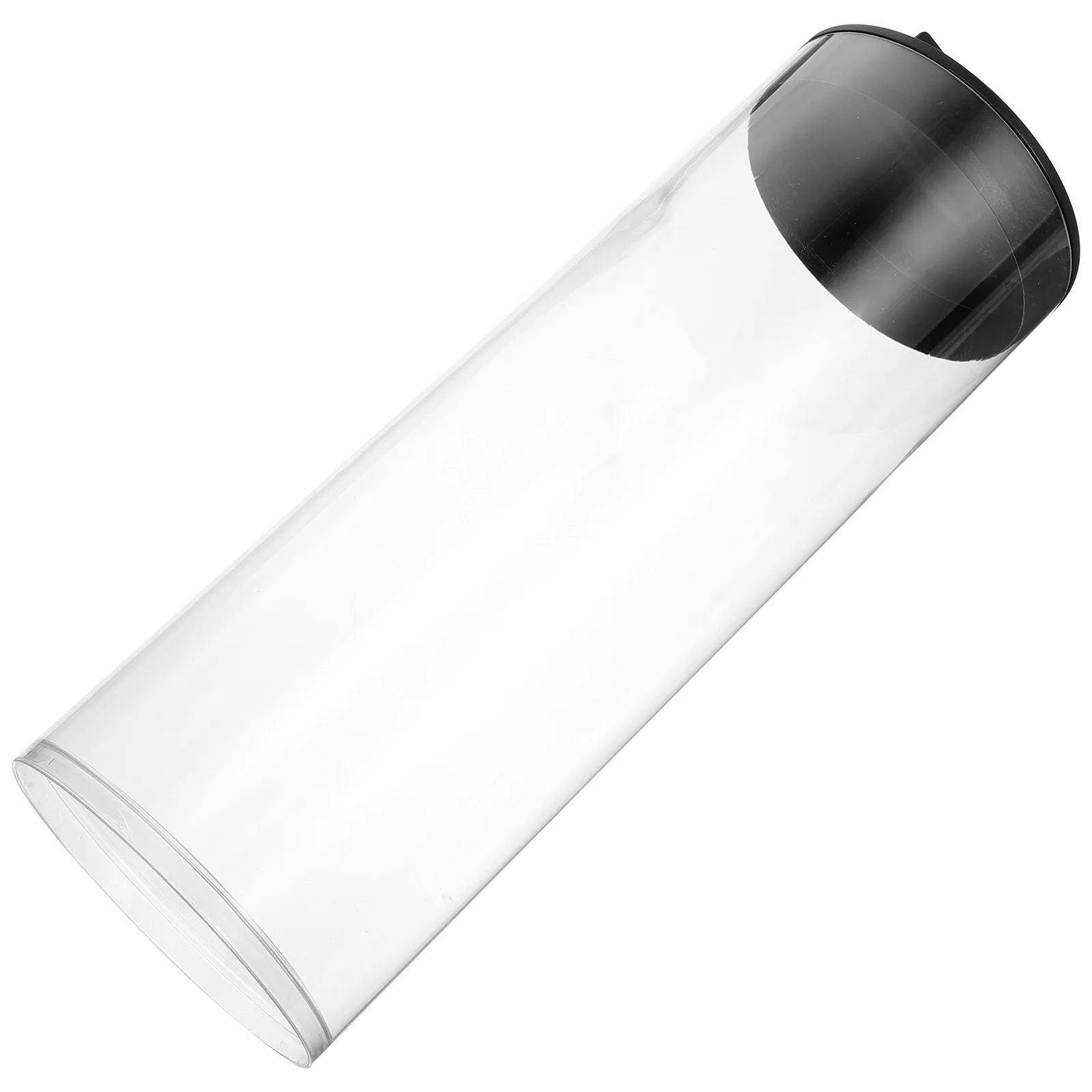 

Transparent Tennis Ball Holder Case Clear Plastic Tube for Indoor Display Tennis Ball Storage Container Portable Lightweight