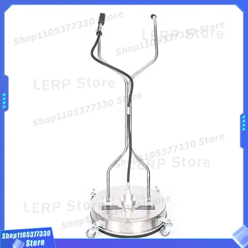 20 Inch Stainless Steel Manual Floor Scrubber High Pressure Washer for Household Municipal Sanitation Road Cleaning 3/8 Inch