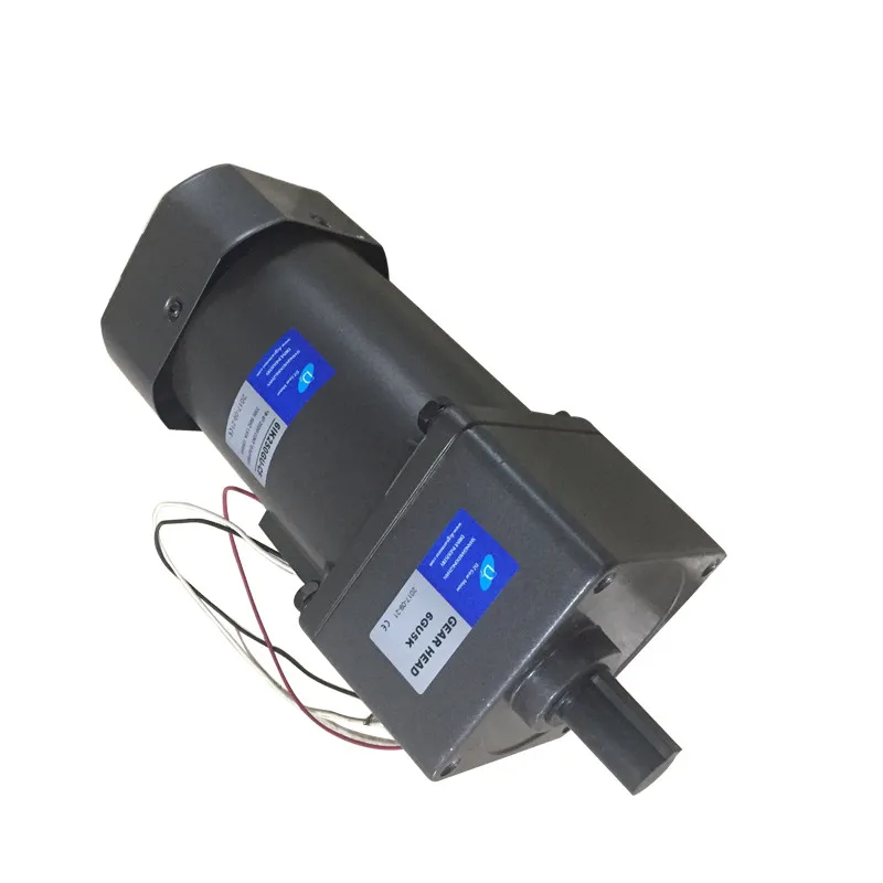 Factory price high quality low rpm 60W three phase 380V 0.28A 0.46 starting torque micro ac gear motor reducer