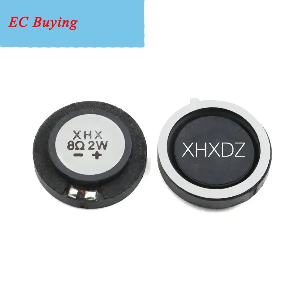 2PCS 23MM Plastic Composite Membrane 4 Ohm 3W Speaker 23 MM 8Ohm 2 Watt Speaker Ultra-thin Horn Acoustic Components