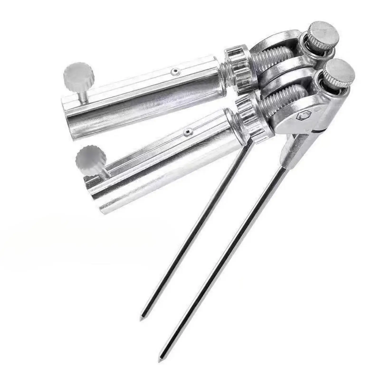 

Outdoor Ground Fishing Rod Holder Steel Fishing Equipment Compact Rod Rack Stand for Seashore Bank and Boat Use