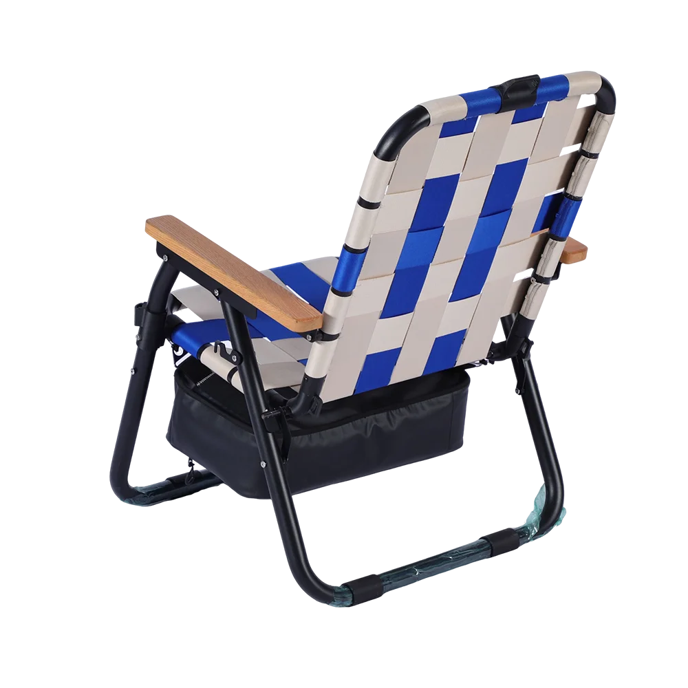 Wholesale Aluminum Frame Foldable Portable Travel Chair Easy Carrying Fishing Chair With Storage Bag Beach Camping Outdoor