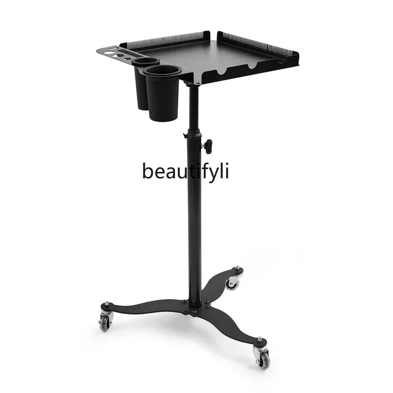 Barber shop hair cart pure iron hair extender cart hair dyeing rack