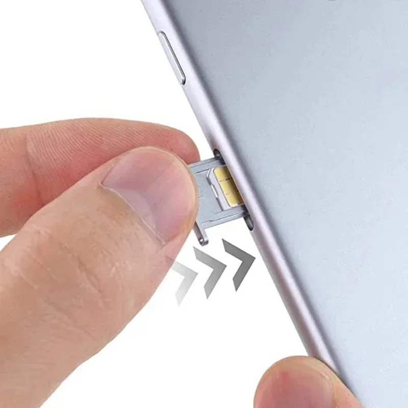 Luxury Sim Card Eject Tool Anti-Lost Card Pin for iPhone Samsung Universal Sim Cards Remover Tray Ejector Pin Key Open Tools