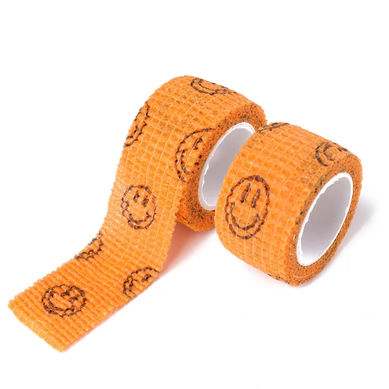 [Random Buy One Get One Free] Elastic Self-Adhesive Athletic Tape Wraps 2.5cm Student finger protection Sports Elastic Bandage