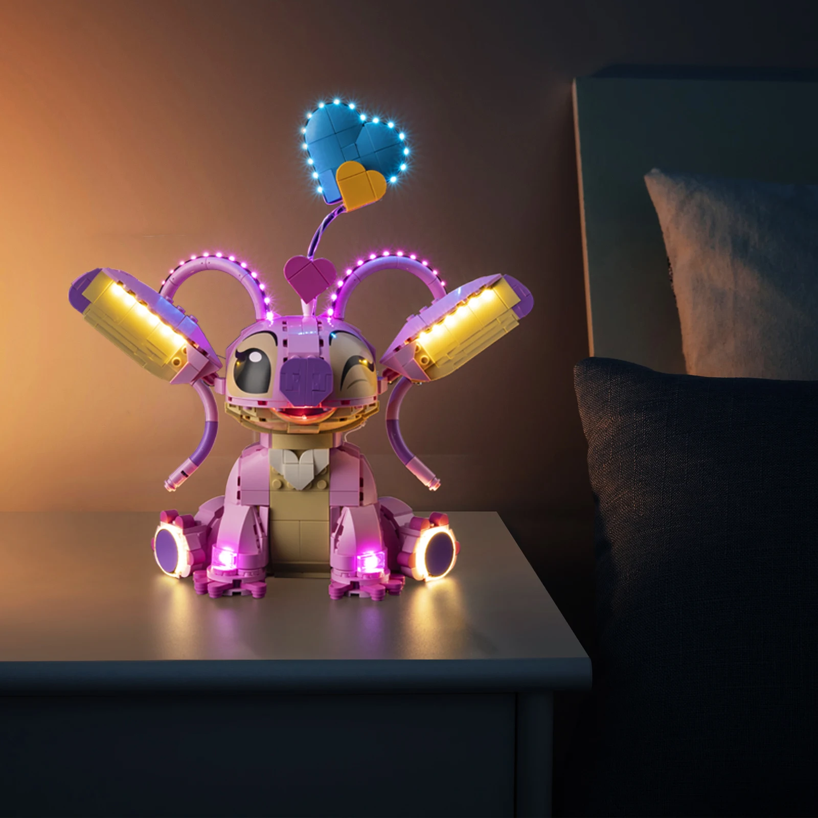 LED-Lichtset, kompatibel mit LEGO Angel 43257 Girlfriend Bausteinen