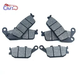 For Honda Hornet 600 CB600F 1998-2006 /S 00-06 CB600F2 2000-2004 CB600 CB F F2 Front Rear Brake Disc Pads Set Kit