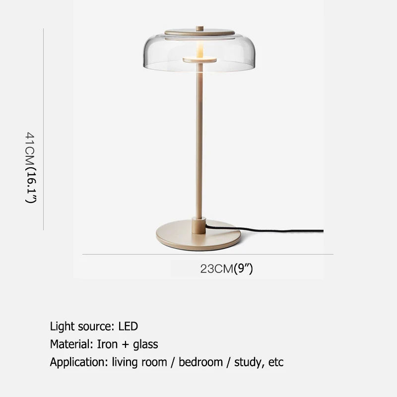 BERTH Contemporary Table LED Lamp Design Simple Desk Light Home Decorative For Foyer Living Room Office Bedroom