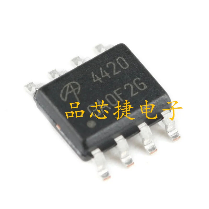 

10pcs orginal new AO4420 silk screen 4420 SOP8 30V 13.7A MOS tube FET chip