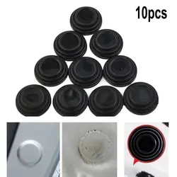 10 pezzi porta auto Anti-collisione Pad in Silicone adesivo autoadesivo chiusura porta insonorizzata guarnizione tampone silenzioso accessori auto