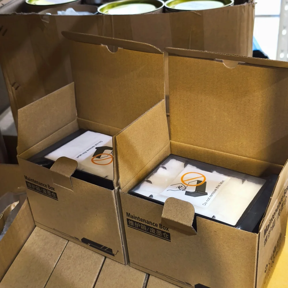 

5X T6714 C13T671400 PXMB6 резервуар для отработанных чернил губка коробка для обслуживания EPSON WorkForce Pro WF C8190 C8610 C8690 C869 C878 C879