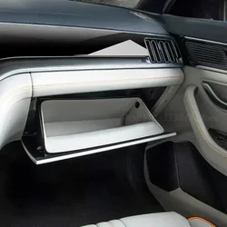 For BYD Song Plus SEAL U DMi/EV 2020-2025 Car Co-Pilot Storage Bag Pocket Central Control Glove Box Pad Car Refit Accessories