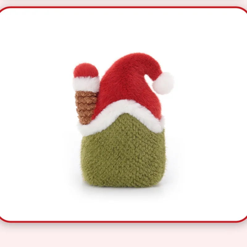 Novo genuíno rico ovelhas natal cottage brinquedos de pelúcia brinquedo kawaii crianças brinquedos presente de natal decoração do quarto colecionável