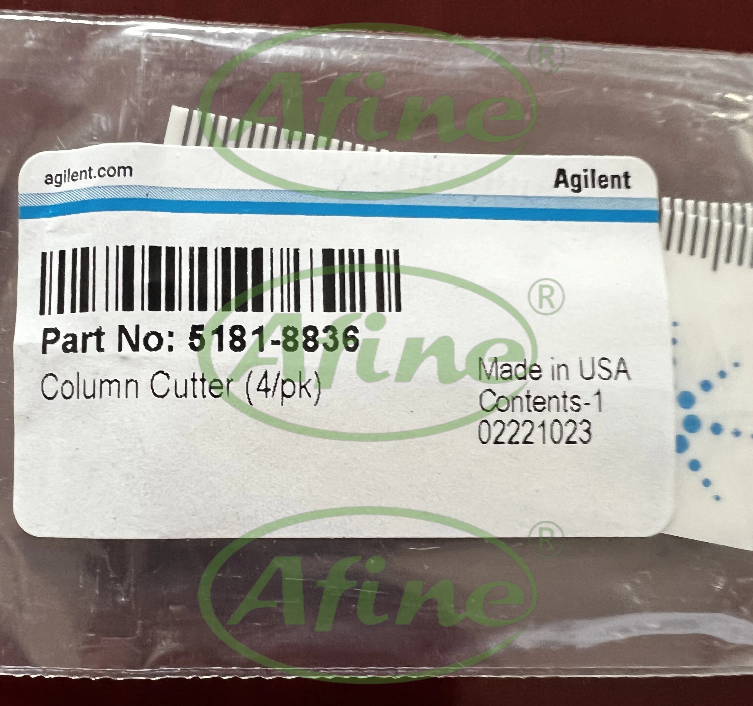 AFINE Agilent Tools for HPLC,5181-8836,Ceramic scribe column cutter, 4/pk