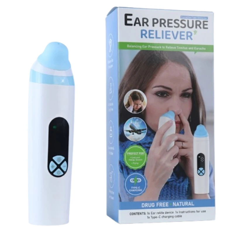 

Eustachian Device Easy To Use Unblock Eustachian Tube Balancing Ear Pressure Relieve Tinnitus Ear Pressure Reliever For Flying