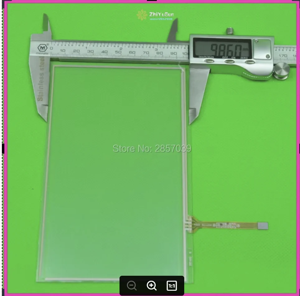 7 inch HST-TPA7.1DT this is compatible  4 lins Touch Screen For GPS CAR 164mm*98mm touchsensor