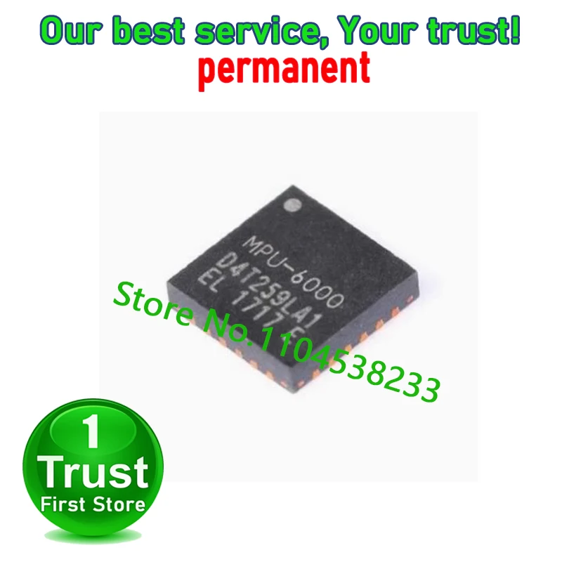 MPU6000 MPU-6000 QFN 1PCS/LOT Trust First   in stock