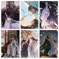 Wei Wu Xian/lan Zhan Anime Posters Mo Dao Zu Shi Poster Canvas Painting Wall Poster Wall Art Photos for Children's Room Decor