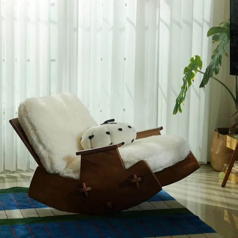 كرسي أريكة كاجوال من العصور الوسطى الاسكندنافية قابل للإزالة والغسل، شقة صغيرة واحدة قديمة #3