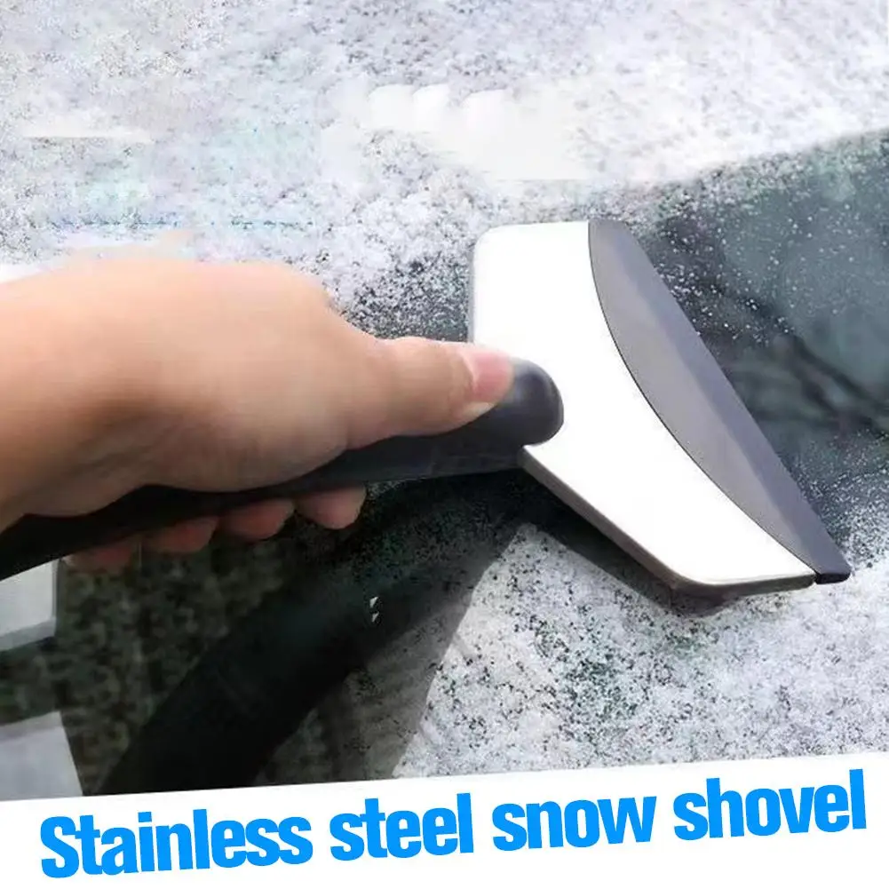 2Pcs Multifunction Car Snow Shovel Winter Windshield Defrosting Ice Scraper Tool Glass Snow Removal Tools Auto Accessories