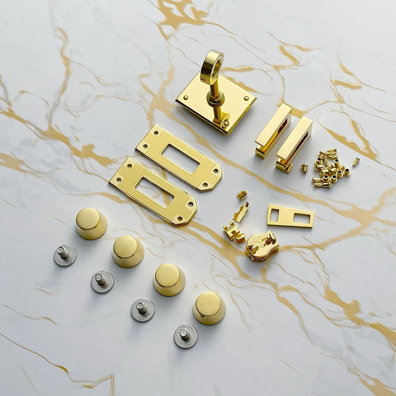 High Quality Solid Steel Material Hardware Suitable For Brikin30 Bag Full Set Hardware Repair Accessories DIY