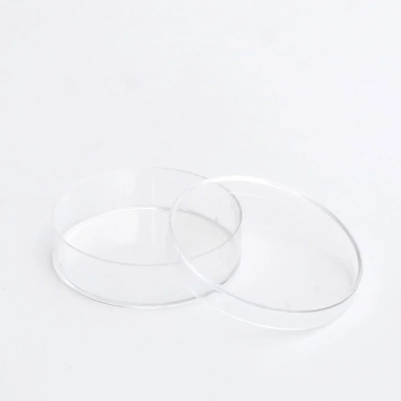 Microscope Accessories 55mm Petri Dish Boite de Petri Clear Plastic Culture Dish