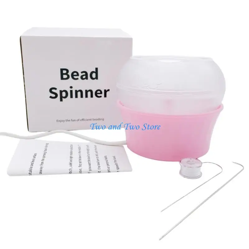 

HX6F High Speed USB Bead Stringer Reverse Function Electric Bead Spinner for Crafts