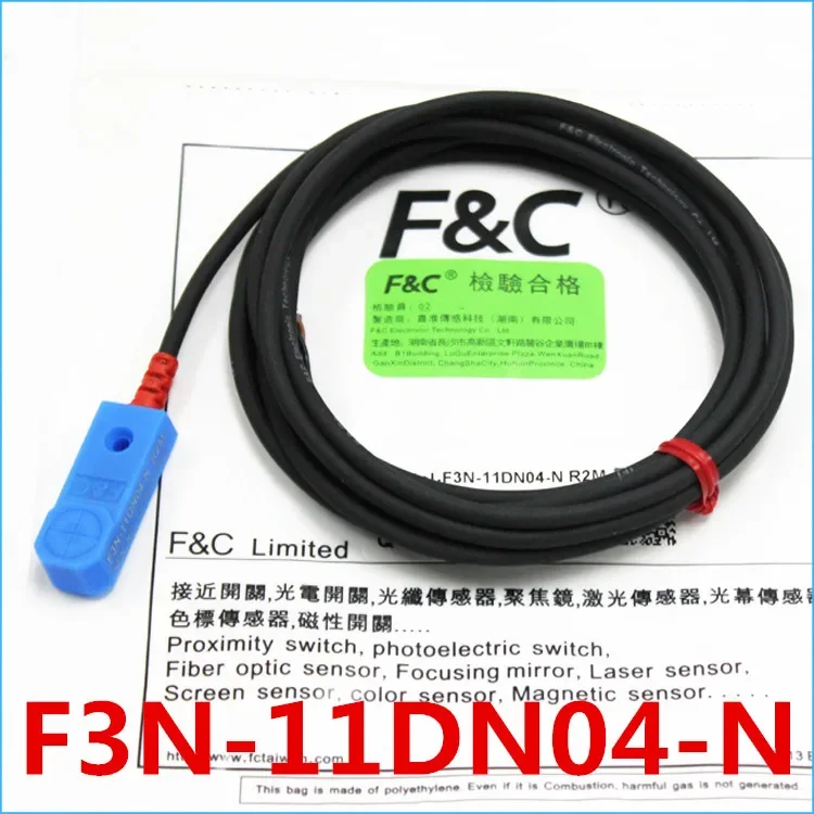 2PCS New original F&C fiber optic sensor F3N-11DN04-N  F3N-11DN04-N2 F3N-11DN04-P F3N-11DN04-P2