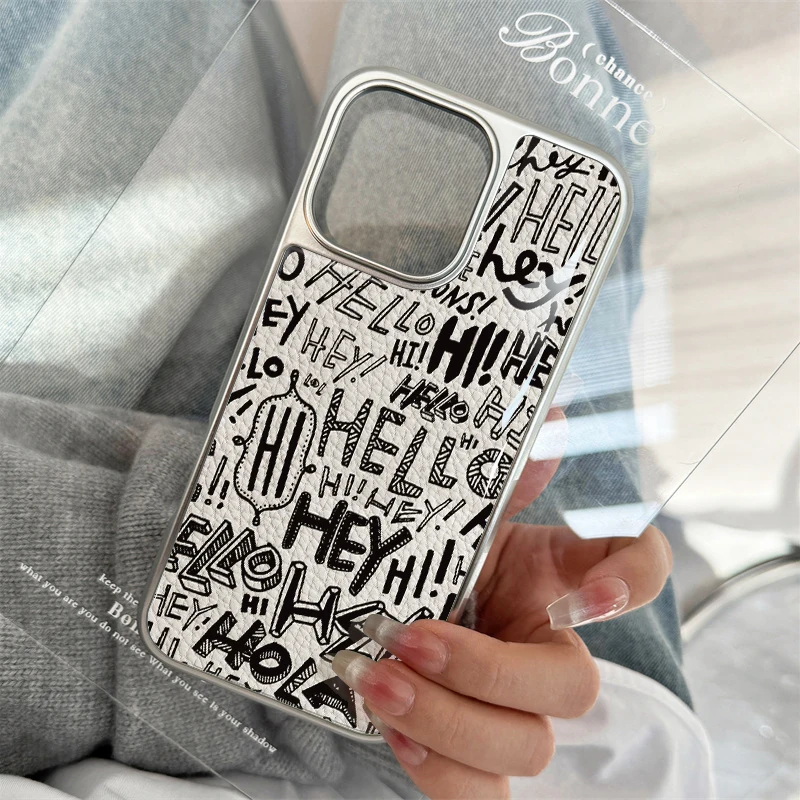 يا!!! حافظة هاتف مصنوعة من الجلد لهاتف آيفون 11/12/13/14/15/16/46 Pro Max AIR PLUS #6