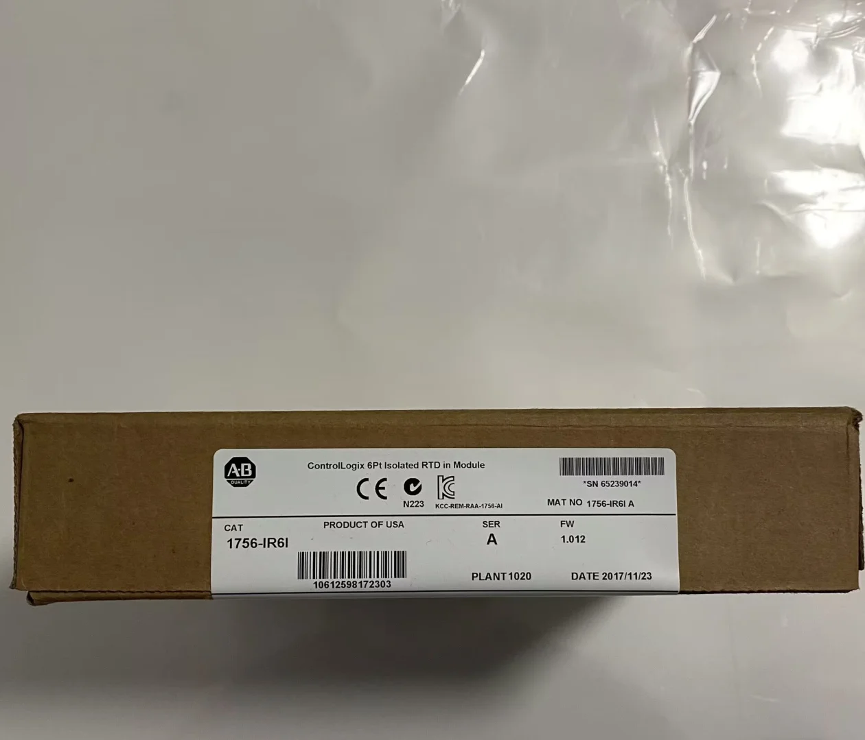 1Pc Nieuwe Ab 1756-IR6I 1756IR6I Een In Doos Merk