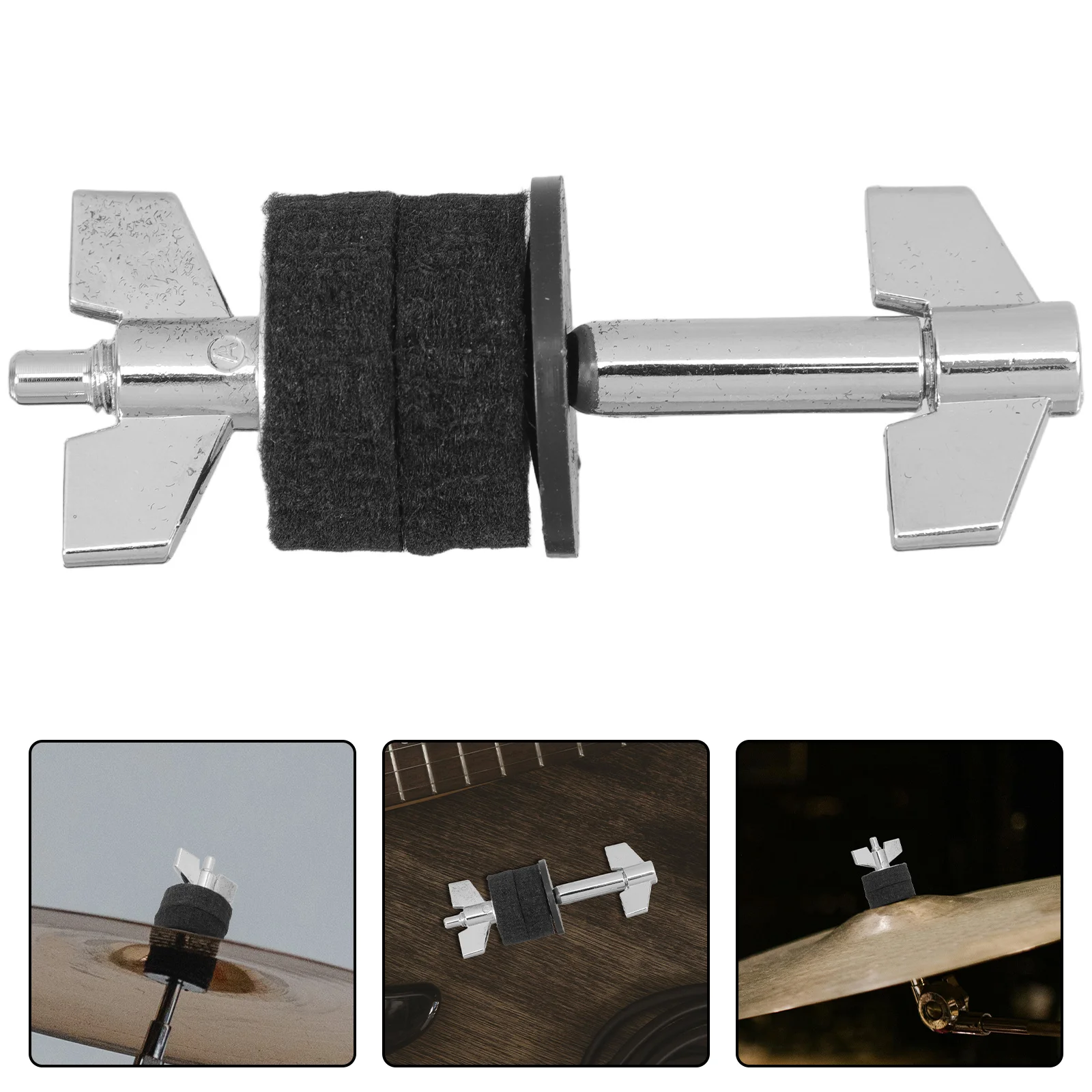 

Adjustable Cymbal Stacker Mount For Drum Extension Arm Dual Level Small Cymbal Installation Enhanced Volume Stable Stand Splash