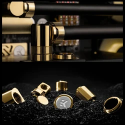 EK-Quantum Torque series adapter fittings, gold. G1/4 thread, pure copper, Static Extenders, Rotary Extenders,PLUGS.
