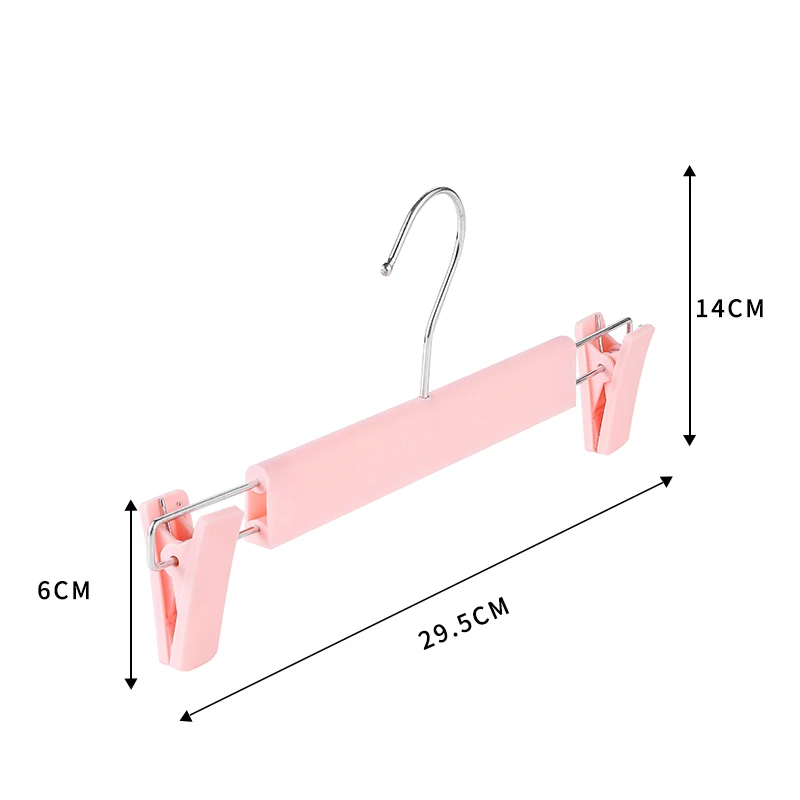 10pcs Laundry Products Men's Trousers Hangers Plastic Suit Coat Hanger Hangers for Pants Rack for Fairy Clothes for Living Room