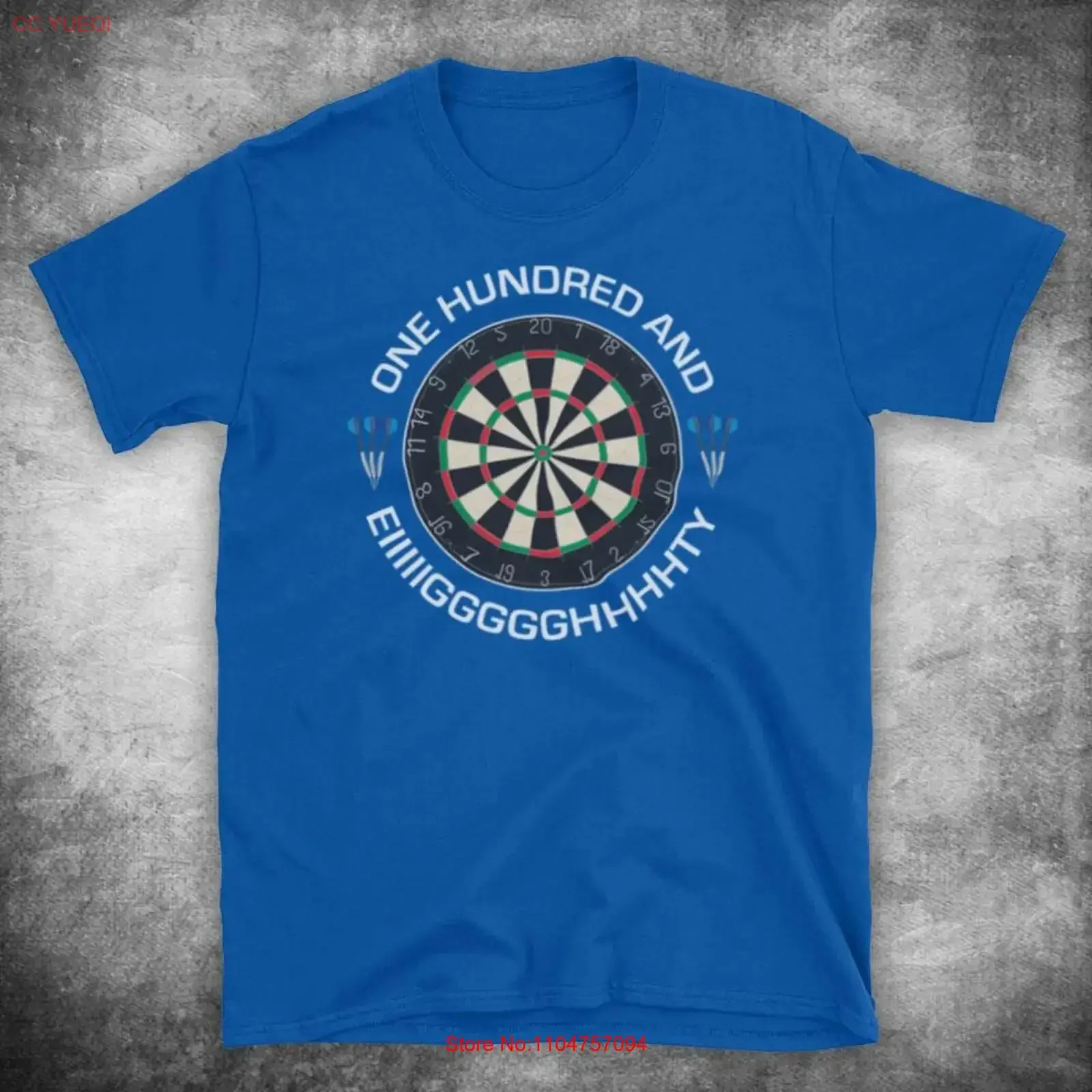 Darts Dartboard One Hundred And Eighty Eiiiigggghhhhhty 180 Dart Club Team Mens T Shirt Various Colours Sizes vintage Washed