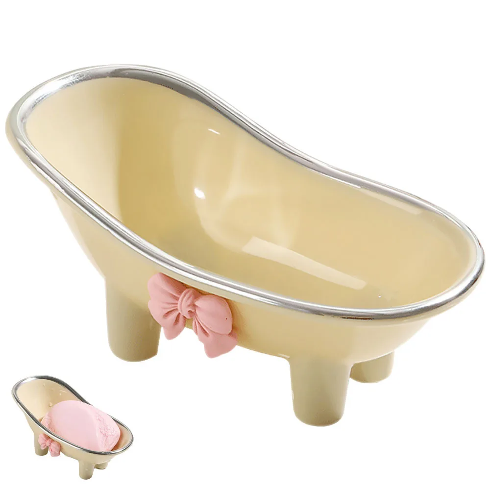 

Современная маленькая мыльница для бараного мыла из АБС-пластика, быстросохнущий дренажный поднос, органайзер для ванной комнаты, кухонной стойки, контейнер