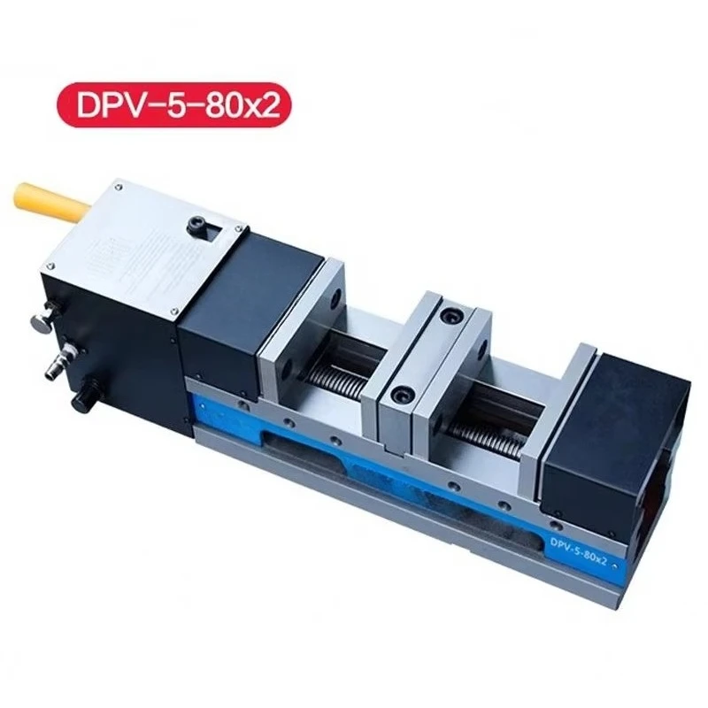 Mesin Vise Hidrolik Pneumatik 5-inci 6-inci dengan Saklar Ganda untuk Mesin CNC, Vise Hidrolik Berat dengan Gaya Ganda