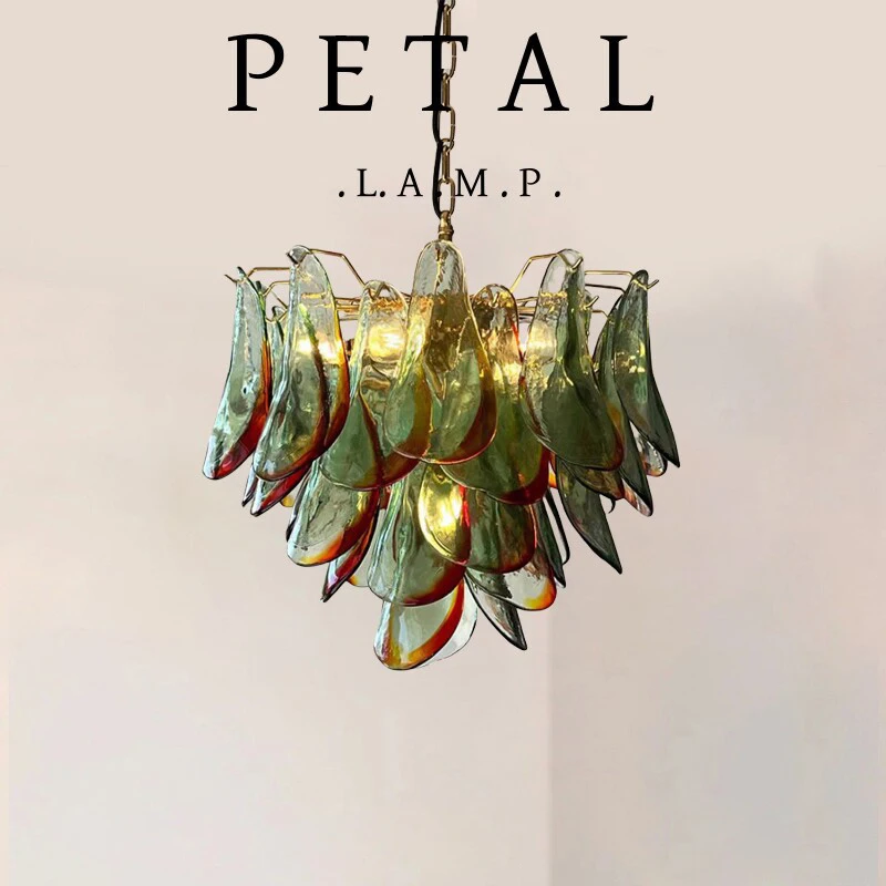 

Modern Green Glass Led Pendant Lights Living Dining Room Glass Chandeliers Lighting Fixtures Home Decor Bedroom Suspension Lamp