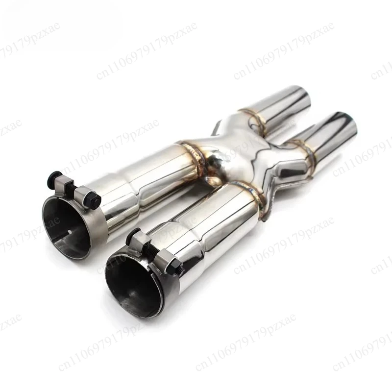 Stainless Steel Exhaust Mid X Pipe Tube Modified Exhaust System Fit F12 GTC4 FF 812 812GTS Sports Car
