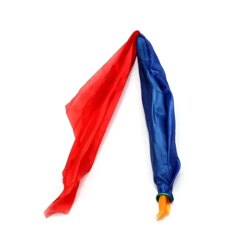 Color Changing Linked Silk Magic Trick Color Scarf for Magic Toy Funny Joke Props Close-up Performance for Children пиротехника
