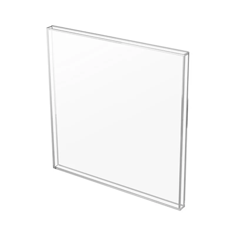 B48A Vinyl Record Display Case Acrylic Wall Mount Holder For 12-Inch Vinyl Records Album Record Shelf Vinyl Record Wall Shelf