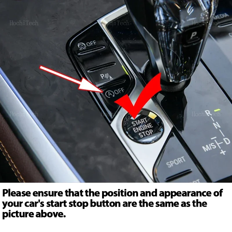 التلقائي بدء إيقاف المحرك نظام إيقاف مزيل التحكم الاستشعار كابل توصيل وقف المانعة لسيارات BMW X5 G05 G18 F95 2019-2024