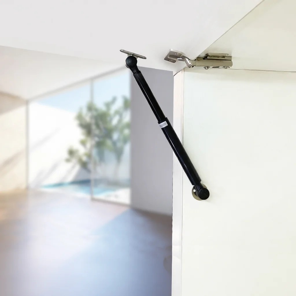 Cabinet Door Gas Strut Hydraulic Support Hinge Soft Close Damper For Kitchen Cupboard Furniture Hardware Upward Opening Lid