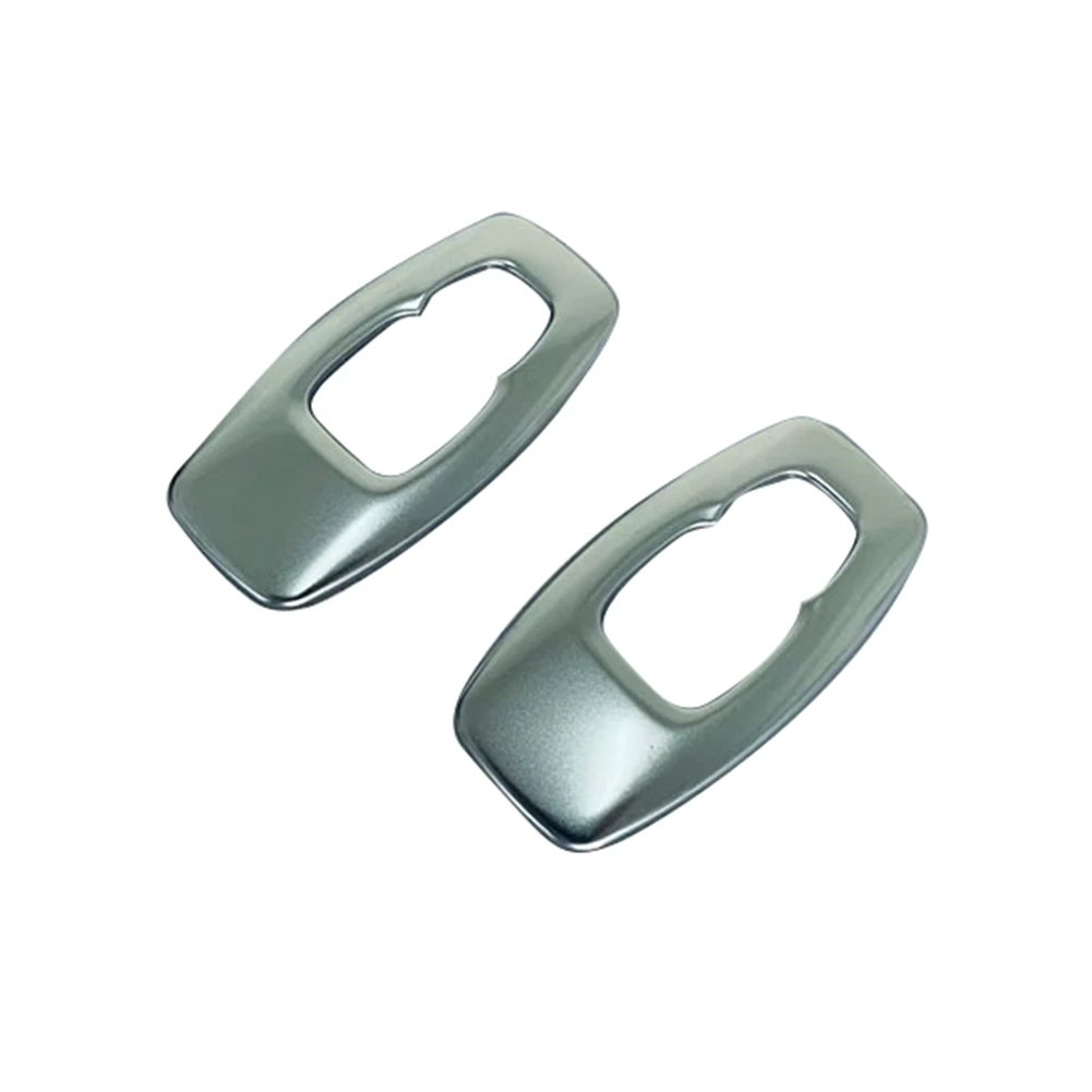 

Car Matte Silver Stainless Steel Interior Rear Reading Light Lamp Cover Trim Sticker for Mitsubishi Outlander 2022 2023