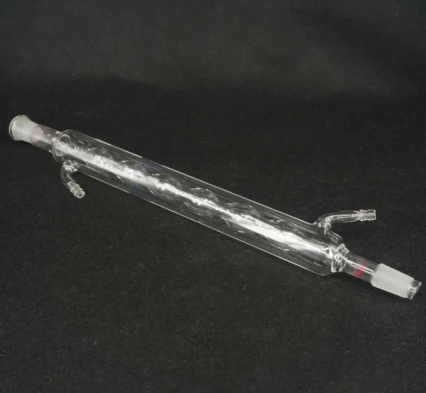 Effecitive Length 200/300/400mm 19/26 24/29 Joint Borosilicate Glass Allihn Glass Condensers Socket Bulb Distillation Lab