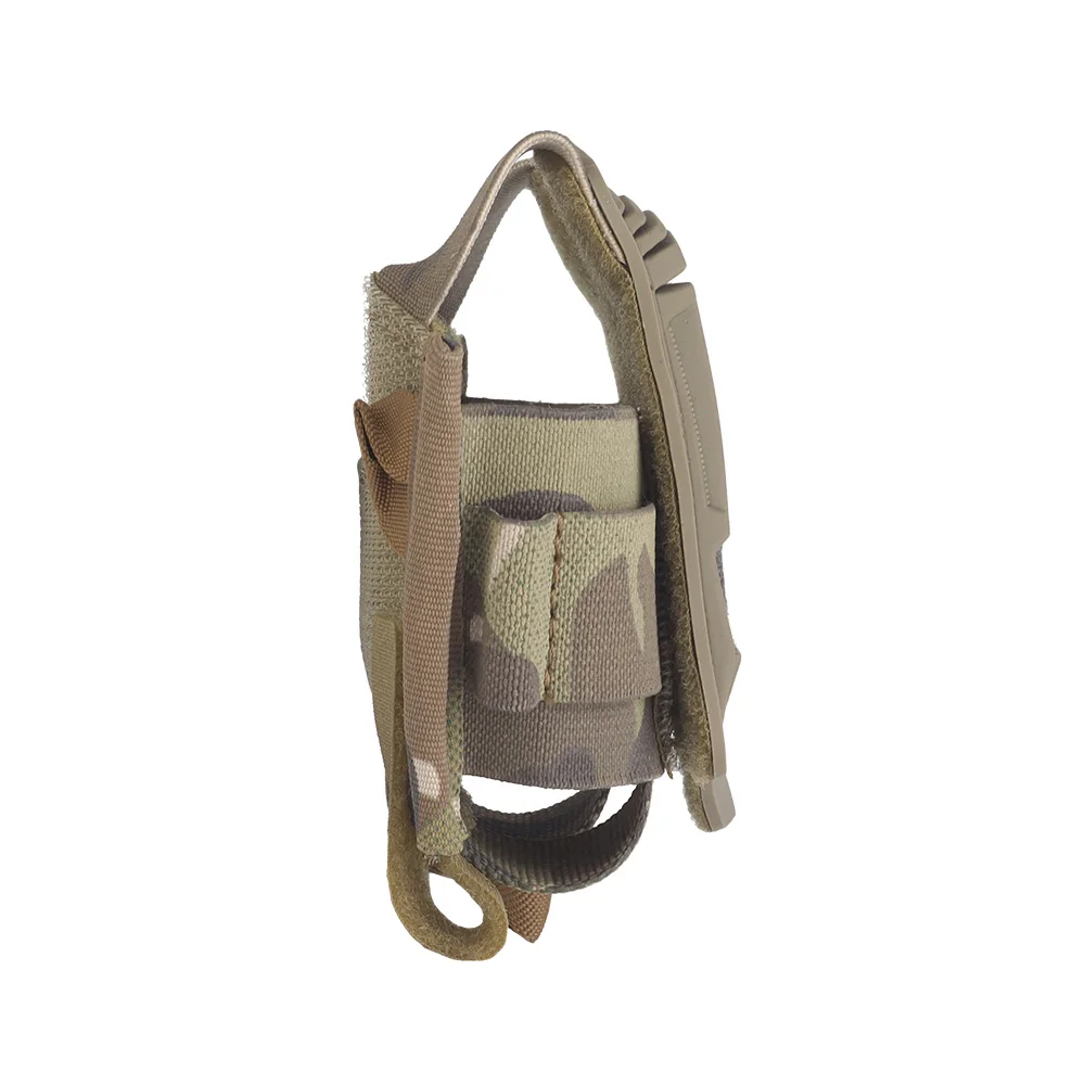 K Series helmet battery sub-pouch，suitable for PVS-31 battery box and compatible tactical helmets or helmet cover with velcro