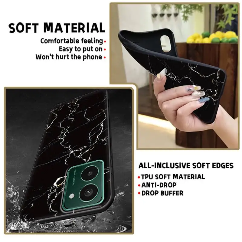 Soft case Fashion Design Phone Case For Nokia HMD Pulse/PulsePlus/Pulse Pro Waterproof Back Cover Anti-dust Anti-knock TPU