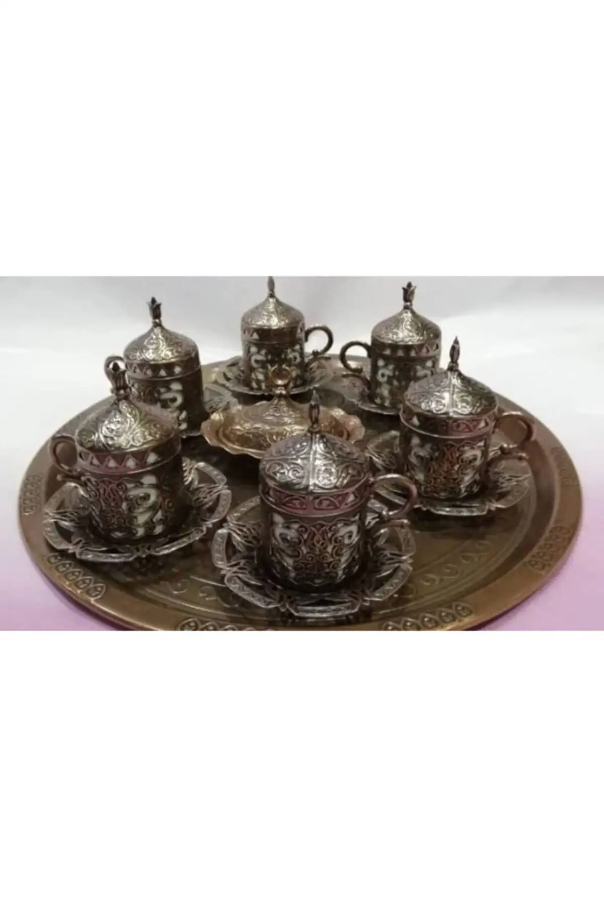 DOLBOVI copper cup set 6 handmade espresso cup