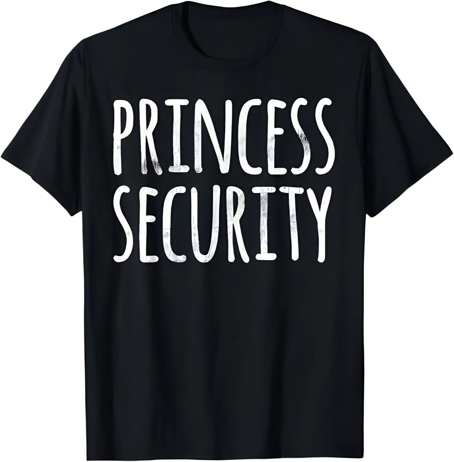 Princess Security Halloween Costume Dad Men Matching Easy T-Shirt